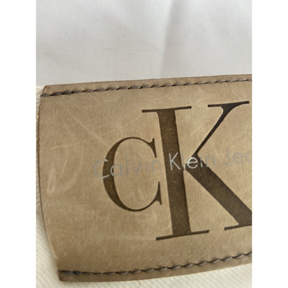 Calvin Klein Women's Jeans Skinny High Rise Winter White Size 14 - Picture 9 of 9